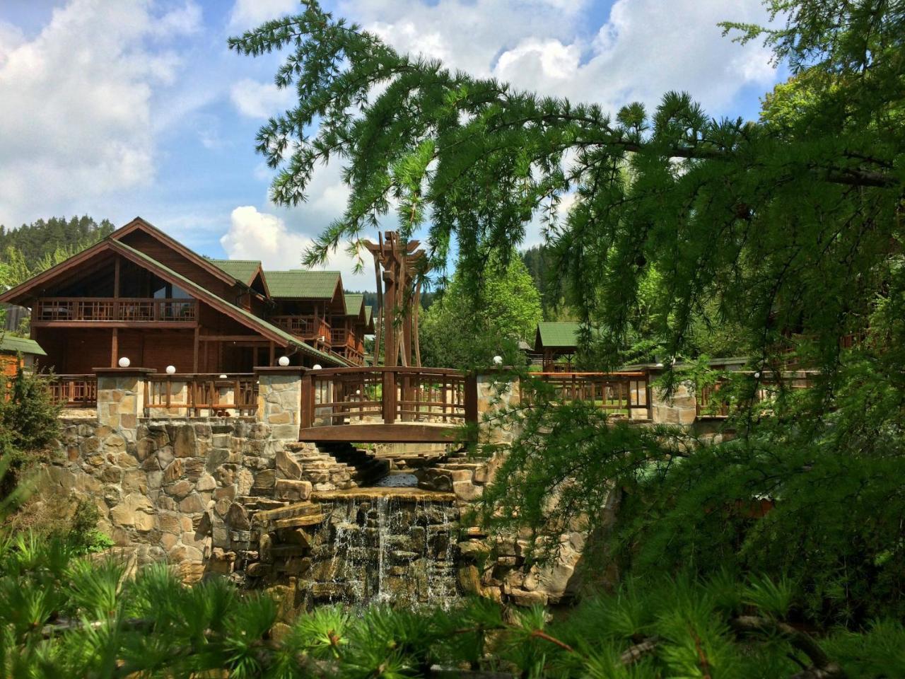 Eco Sadiba Kaskad Hotel Velyka Volosyanka Екстериор снимка